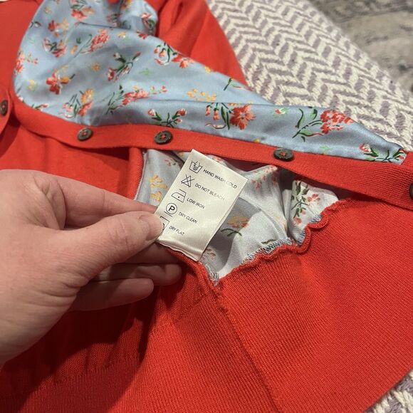 Ann Mashburn 100% Worsted Cashmere Cardigan Sweater Women's EUC Soft Luxury - Picture 5 of 8